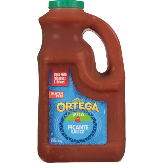 Ortega Mild Picante Sauce, 4 x 1 GA Case - DOT product image 4
