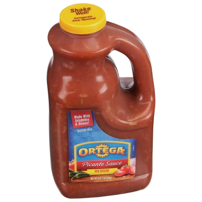 Ortega Medium Picante Sauce Bulk, 4 x 1 GA Case - DOT product image 2