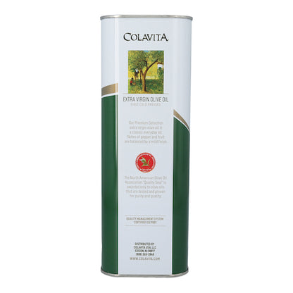 Colavita Extra Virgin Olive Oil Tin, 4 x 101.4 fl oz Case - DOT product image 2