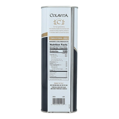 Colavita, Extra Virgin Olive Oil, Premium Italian (3 Liter, 4 Count) - DOT product image 2