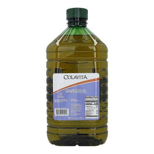Colavita Grapeseed Oil Plastic Jug, 6 x 1 GA Case - Pantry Ingredients