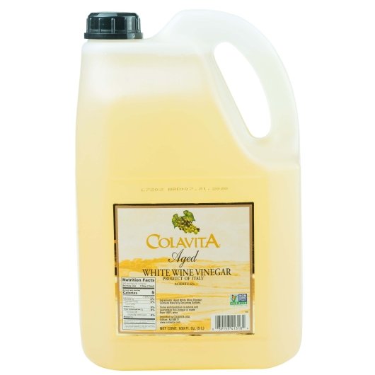 Colavita White Wine Vinegar Bulk, 2 x 169 fl oz Case - Alternate product angle or state