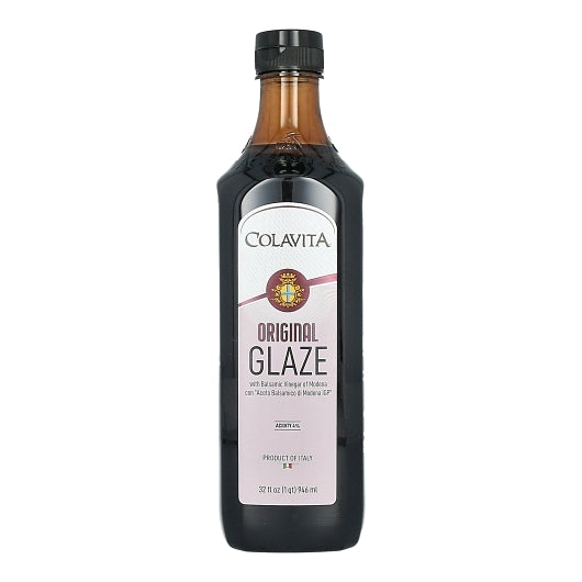 Colavita Balsamic Vinegar Glace Oil Bottle, 6 x 32 fl oz Case - Pantry Ingredients