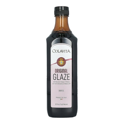 Colavita Balsamic Vinegar Glace Oil Bottle, 6 x 32 fl oz Case - Pantry Ingredients
