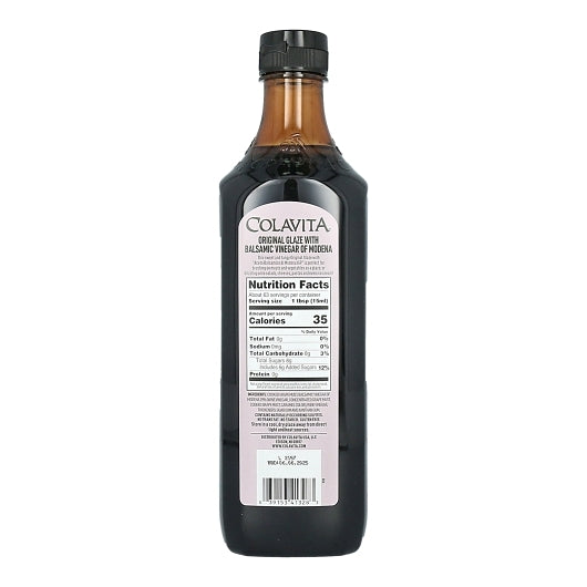 Colavita Balsamic Vinegar Glace Oil Bottle, 6 x 32 fl oz Case - DOT product image 4