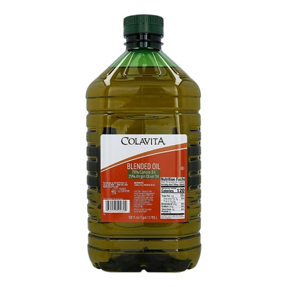Colavita, Canola 75/25 Virgin Olive Oil, 1 Gallon (6 Count) - DOT product image 1