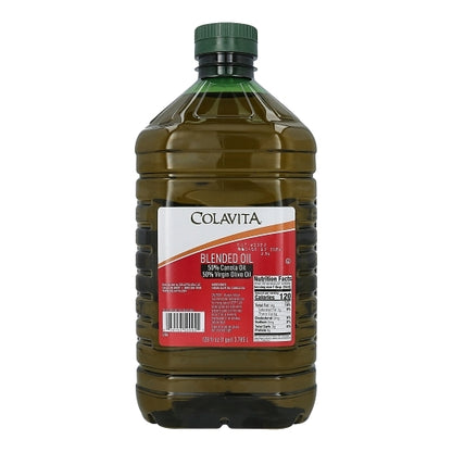 Oil Virgin Olive/Canola 50/50 Oil Blend, 6 x 128 fl oz Case - Condiments & Sauces