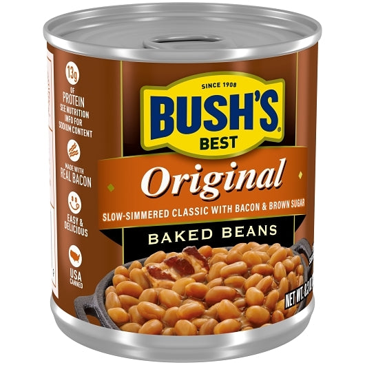 Bush's Best Pop Top Original Baked Beans, 12 x 8.3 oz Case - DOT product image 4