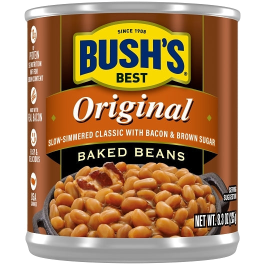 Bush's Best Pop Top Original Baked Beans, 12 x 8.3 oz Case - DOT product image 2