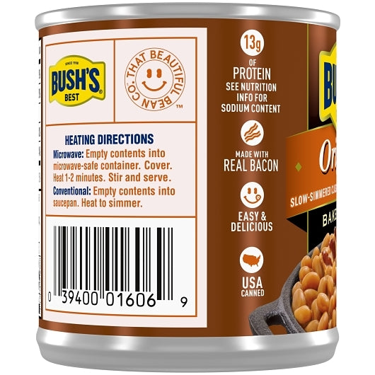 Bush's Best Pop Top Original Baked Beans, 12 x 8.3 oz Case - DOT product image 5