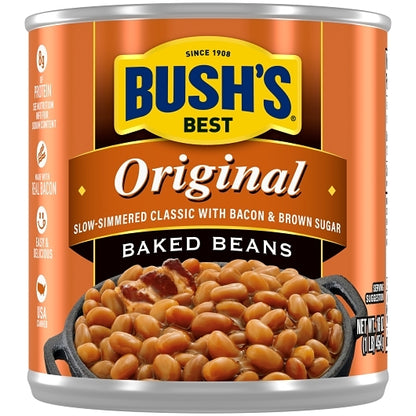 BUSH'S Beans Original Baked Beans, 12 x 16 oz Case - DOT product image 2