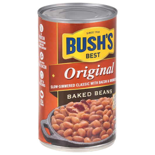 Bush's Best Original Baked Beans, 12 x 28 oz Case - DOT product image 2