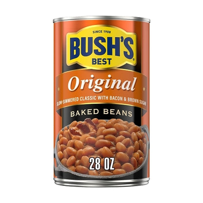 Bush's Best Original Baked Beans, 12 x 28 oz Case - Beans & Legumes