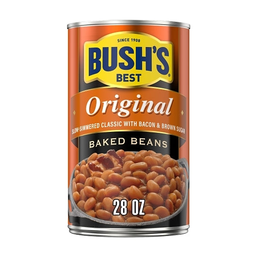 Bush's Best Original Baked Beans, 12 x 28 oz Case - Beans & Legumes