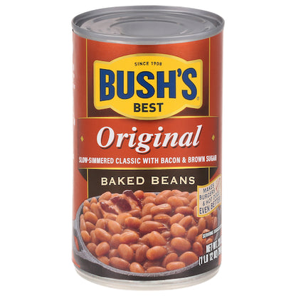Bush's Best Original Baked Beans, 12 x 28 oz Case - Beans & Legumes