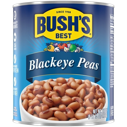 Bush's Best Dry Brine Blackeye Peas, 6 x 111 oz Case - DOT product image 2