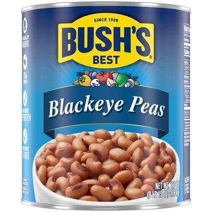 Bush's Best Dry Brine Blackeye Peas, 6 x 111 oz Case - DOT product image 2
