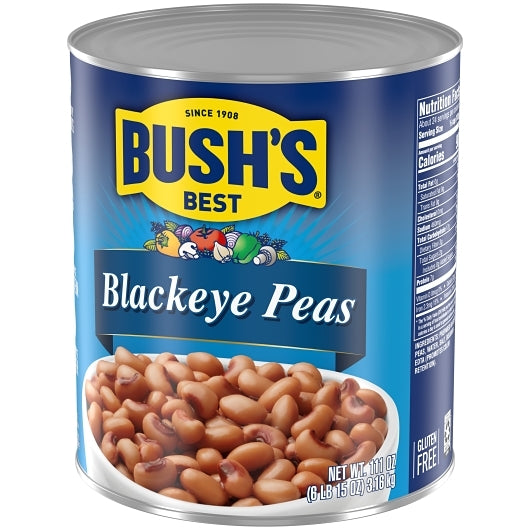 Bush's Best Dry Brine Blackeye Peas, 6 x 111 oz Case - DOT product image 6