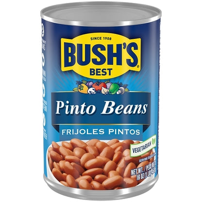 Bush's Best Pinto Beans, 12 x 16 oz Case - Beans & Legumes