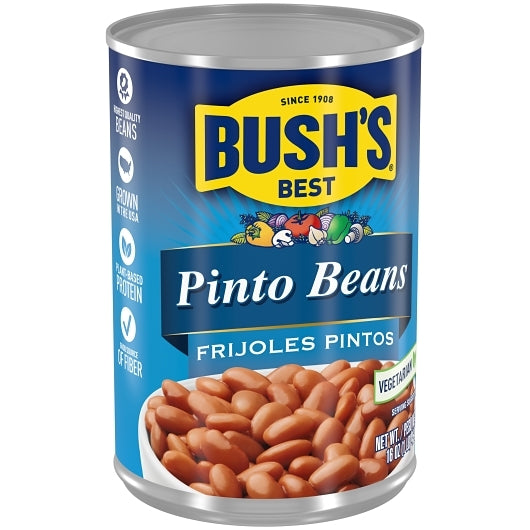 Bush's Best Pinto Beans, 12 x 16 oz Case - DOT product image 4