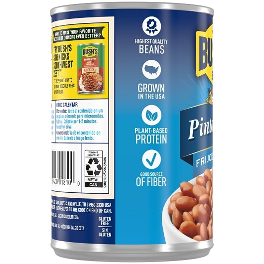 Bush's Best Pinto Beans, 12 x 16 oz Case - DOT product image 5