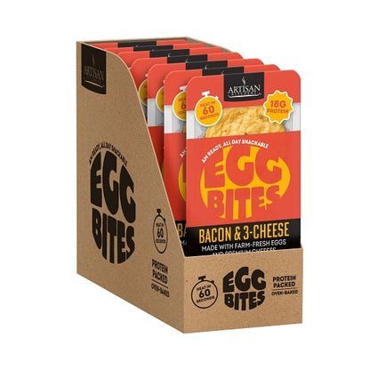 Artisan Kitchens BACON & THREE CHEESE EGG BITES, 7 x 2 each Case - DOT product image 2