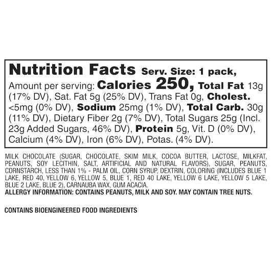 M&M's Peanuts Single, 8 x 48 x 1.74 oz Case - DOT product image 4