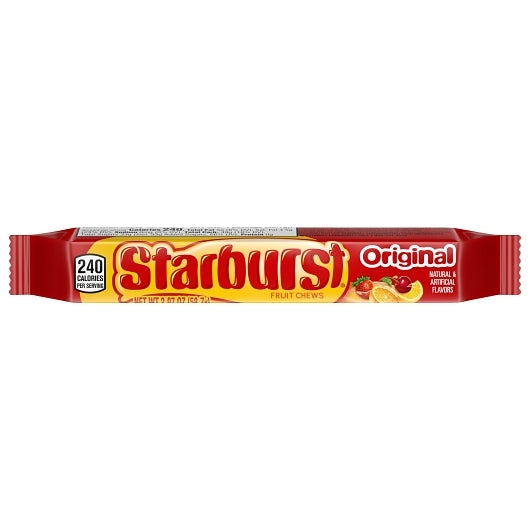 Starburst Original Singles, 10 x 36 x 2.07 oz Case - Candy & Confections