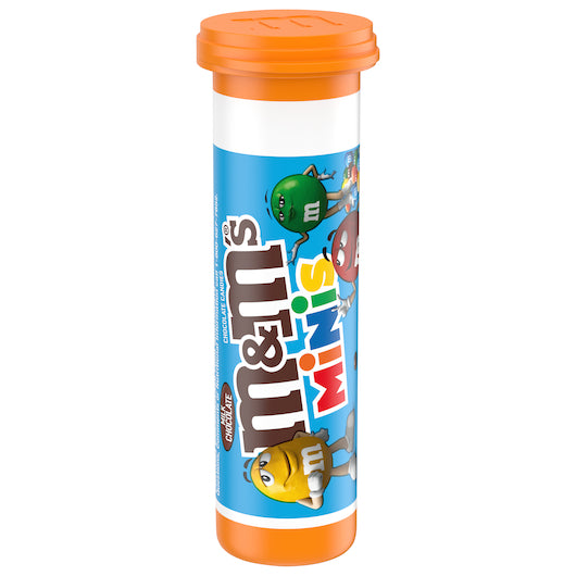 M&M's Milk Chocolate Mini Tubes, 12 x 24 x 1.08 oz Case - DOT product image 4
