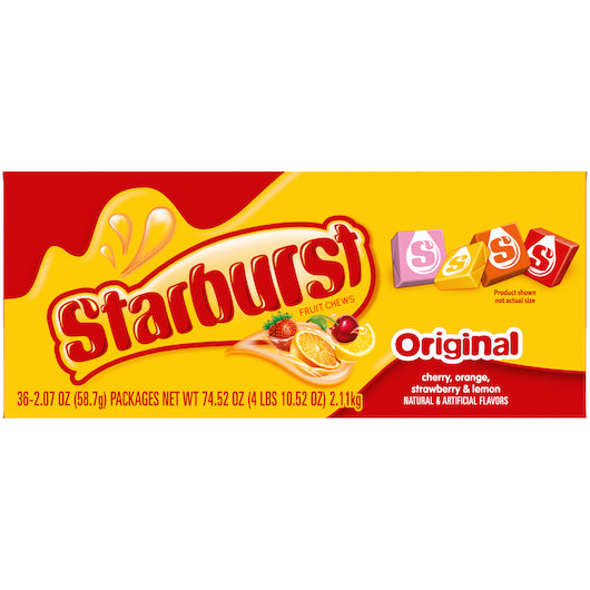 Starburst Original Singles, 10 x 36 x 2.07 oz Case - DOT product image 6