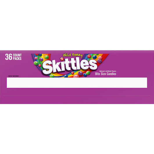 Skittles Wild Berry, 2.17 Ounce (10-36 Pack) - DOT product image 2