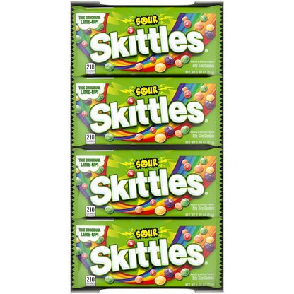 Skittles Sours Singles, 12 x 24 x 1.8 oz Case - DOT product image 8