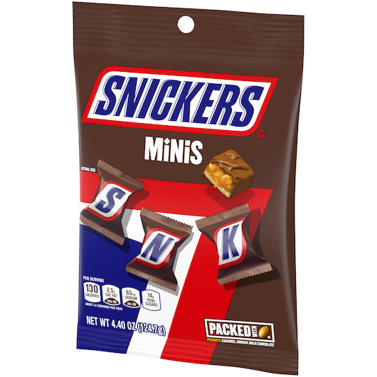 Snickers Minis Chocolate Candy, 12 x 4.4 oz Case - DOT product image 3
