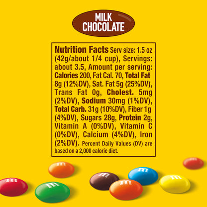 M&M's Milk Chocolate, 12 x 5.3 oz Case - DOT product image 3