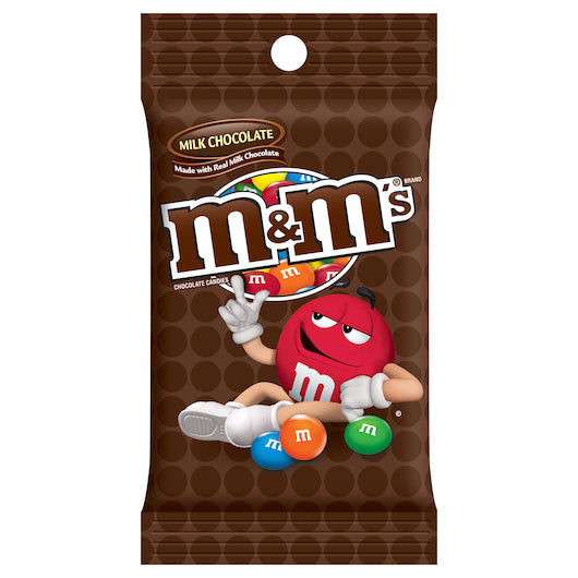 M&M's Milk Chocolate, 12 x 5.3 oz Case - Candy & Confections