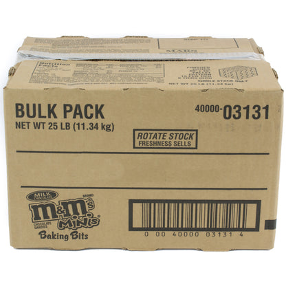 M&M's Milk Chocolate Mini, 1 x 25 lb Case - DOT product image 7