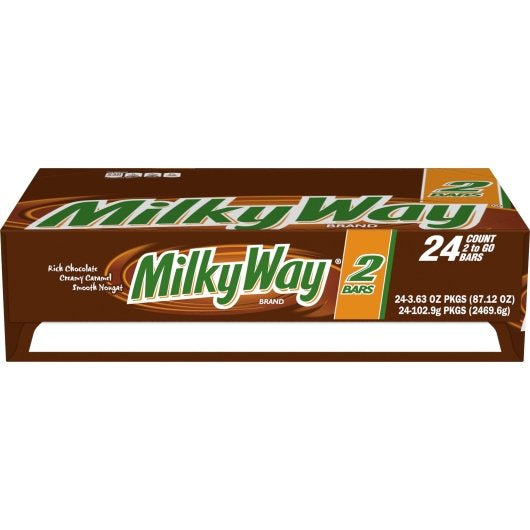 Milky Way King Size Candy Bar, 6 x 24 x 3.63 oz Case - Candy & Confections