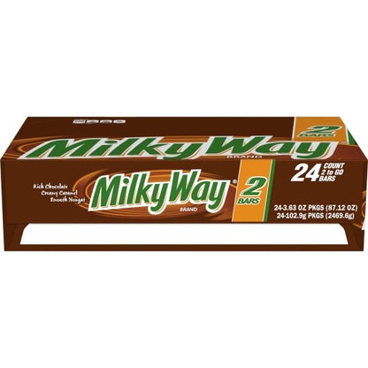 Milky Way King Size Candy Bar, 6 x 24 x 3.63 oz Case - Candy & Confections