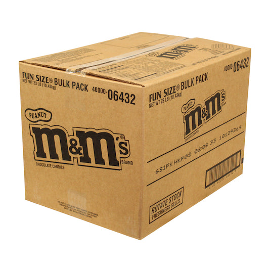 M and Ms Fun Size Peanut, 1 x 23 lb Case - DOT product image 3