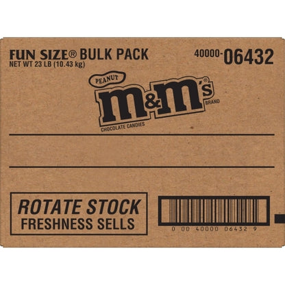 M and Ms Fun Size Peanut, 1 x 23 lb Case - DOT product image 5