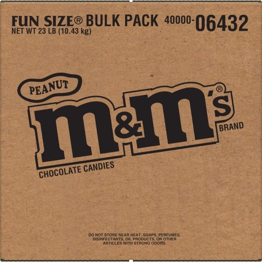 M and Ms Fun Size Peanut, 1 x 23 lb Case - DOT product image 6
