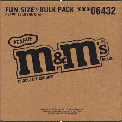 M and Ms Fun Size Peanut, 1 x 23 lb Case - DOT product image 6