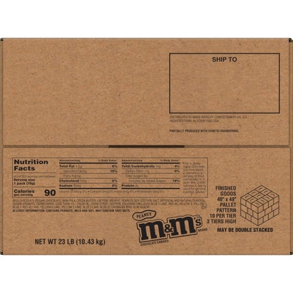 M and Ms Fun Size Peanut, 1 x 23 lb Case - DOT product image 7
