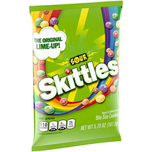 Skittles Sour Candy, 12 x 5.7 oz Case - DOT product image 4