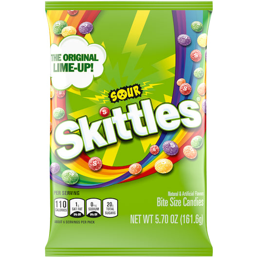 Skittles Sour Candy, 12 x 5.7 oz Case - DOT product image 3