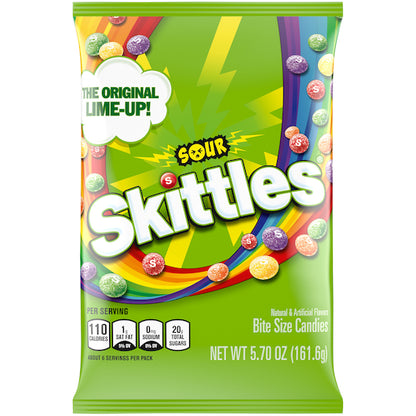 Skittles Sour Candy, 12 x 5.7 oz Case - DOT product image 3