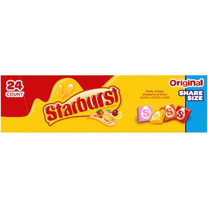 Starburst Original Tear/Share Stick, 6 x 24 x 3.45 oz Case - DOT product image 4