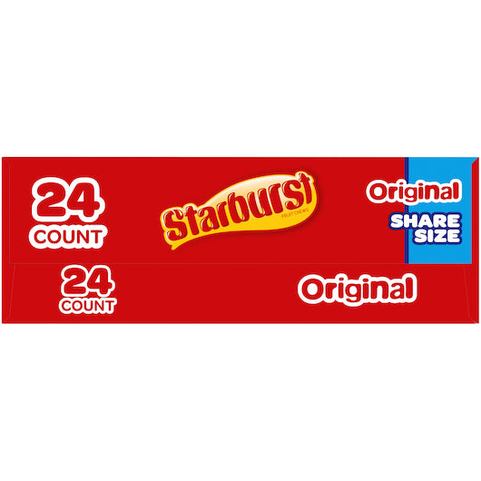 Starburst Original Tear/Share Stick, 6 x 24 x 3.45 oz Case - DOT product image 8