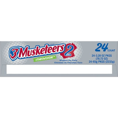 3 Musketeers Multi-Piece King Size Chocolate Candy Bar, 6 x 24 x 3.28 oz Case - DOT product image 6