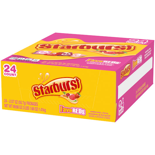 Starburst Fave Reds, 12 x 24 x 2.07 oz Case - DOT product image 7